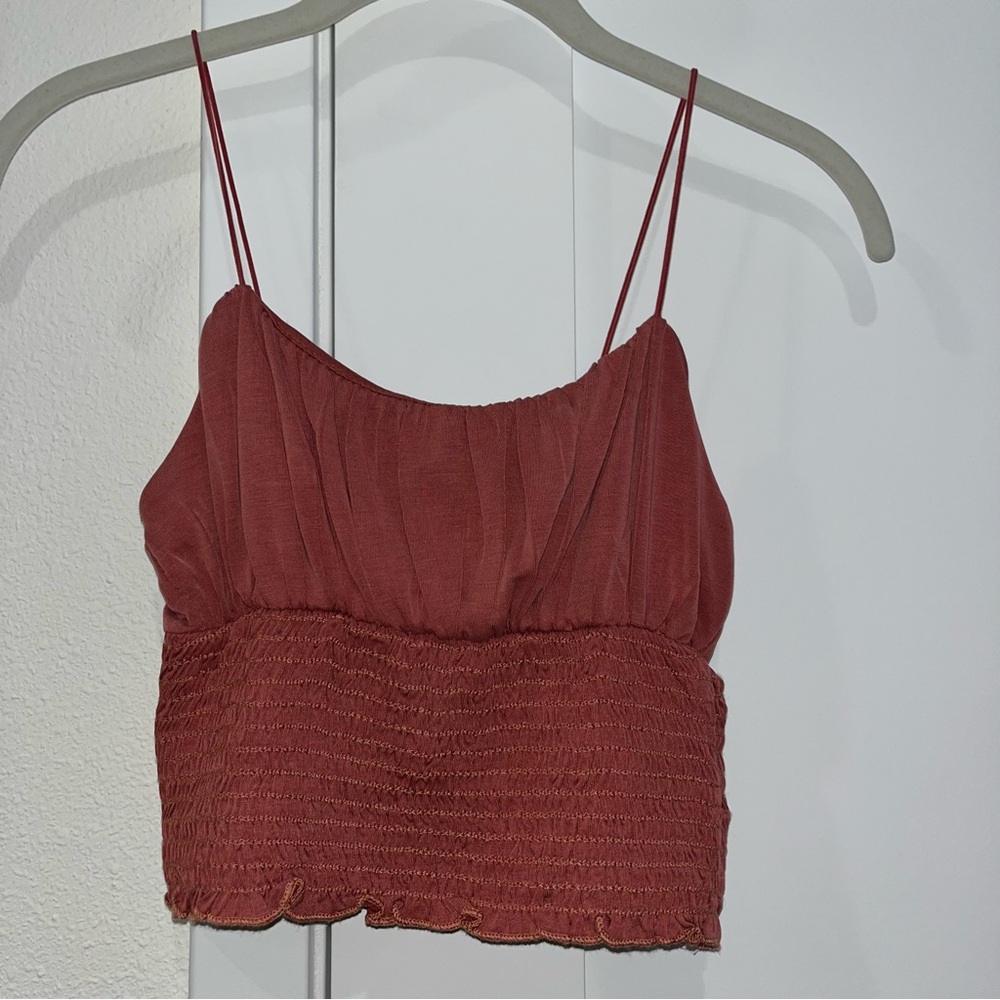 Terra Cotta Urban Outfitters Crop Top